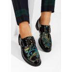 Pantofi derby piele Vogue V2 multicolori