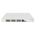 mikrotik Mikrotik CRS328-24P-4S+RM switch-uri Gestionate L2/L3 Gigabit Ethernet (10/100/1000) Power over Ethernet (PoE) Suport 1U Alb (CRS328-24P-4S+RM)