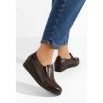 Pantofi casual dama Cantrel maro