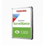Toshiba HDD  S300 (SMR) HDWT840UZSVA 4TB 3,5' 5400 256MB SATA III Surveillance BULK (HDWT840UZSVA)