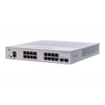 cisco Cisco CBS350-16T-E-2G-EU Managed 16-port GE, Ext PS, 2x1G SFP (CBS350-16T-E-2G-EU)