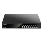 D-Link DGS-1008MP switch-uri Fara management Gigabit Ethernet (10/100/1000) Power over Ethernet (PoE) Suport 1U Negru (DGS-1008MP)