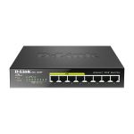 D-Link DGS-1008P switch-uri Fara management Gigabit Ethernet (10/100/1000) Power over Ethernet (PoE) Suport Negru (DGS-1008P)