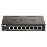 D-Link DGS 1100-08PV2 - Switch - Smart - 8 x 10/100/1000 (PoE) - Desktop - PoE (64 W) (DGS-1100-08PV2/E)