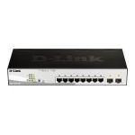 D-Link DGS-1210-10P/E 10-port 10/100/1000 Gigabit PoE Smart Switch including 2 Combo 1000BaseT/SFP (DGS-1210-10P/E)