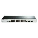 D-Link DGS-1510-28P switch-uri Gestionate L3 Gigabit Ethernet (10/100/1000) Power over Ethernet (PoE) Suport Negru (DGS-1510-28P/E)