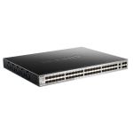 D-Link DGS-3130-54S Gestionate L3 10G Ethernet (100/1000/10000) Negru, Gri (DGS-3130-54S/SI)