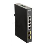 D-Link DIS-100G-6S switch-uri Gestionate Gigabit Ethernet (10/100/1000) Negru (DIS-100G-6S)