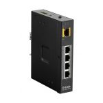 D-Link DIS‑100G‑5PSW Fara management L2 Gigabit Ethernet (10/100/1000) Power over Ethernet (PoE) Suport Negru (DIS-100G-5PSW)