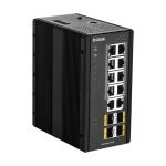 D-Link DIS‑300G‑14PSW Gestionate L2 Gigabit Ethernet (10/100/1000) Power over Ethernet (PoE) Suport Negru (DIS-300G-14PSW)