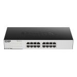 D-Link GO-SW-16G Fara management L2 Gigabit Ethernet (10/100/1000) 1U Negru (GO-SW-16G/E)