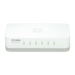 D-Link GO-SW-5E/E switch-uri Fara management Fast Ethernet (10/100) Alb (GO-SW-5E/E)