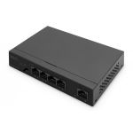 DIGITUS 4+1 Port Ethernet Unmanaged  PoE Switch 4 Port PoE, MDI/MDIX, IEEE802af,at (DN-95330-1)