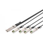 DIGITUS DAC Breakout cabel 2 m 1x 40G to 4x 10G 1x 40G to 4x 10 G (DN-81322)