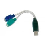 DIGITUS Digitus USB to PS/2 Adaptor plăci/adaptoare de interfață (DA-70118)