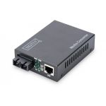 DIGITUS Fast Ethernet Media Converter, Multimode SC connector, 1310nm, up to 2km (DN-82020-1)