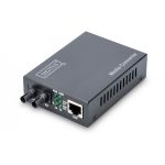 DIGITUS Fast Ethernet Media Converter, Multimode ST connector, 1310nm, up to 2km (DN-82010-1)