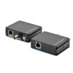 DIGITUS Fast Ethernet PoE+ VDSL Extender over CAT / Coxial Set, up to 500m, 802.3at, Coax/RJ45 (DN-82060)