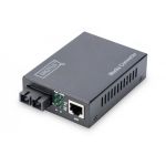 DIGITUS Gigabit Ethernet Media Converter, Singlemode SC connector, 1310nm, up to 20km (DN-82121-1)