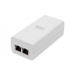 DIGITUS Gigabit Ethernet PoE+ Injector 802.3at, 30 W small housing, white (DN-95132)