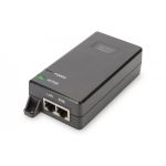 DIGITUS Gigabit Ethernet PoE+ Injector, 802.3at Power Pins:4/5(+),7/8(-), 30W (DN-95103-2)