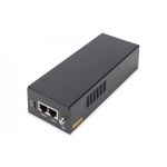 DIGITUS Gigabit Ethernet PoE++ Injector, 802.3bt Power pins: 4/5(+),7/8(-) and 3/6(+), 1/2(-), 85W (DN-95109)
