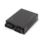 DIGITUS Gigabit Media Converter Multimode to Singlemode SC to SC, Wavelength 850nm, 1310nm, up to 20km (DN-82124)