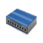 DIGITUS Industrial 8-Port Gigabit Switch DIN rail, extended temp. range (DN-651119)