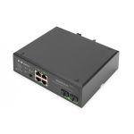 DIGITUS Industrial Gigabit Ethernet PoE+ Switch 4-port PoE + 2-port SFP, 802.3at, DIN rail (DN-651109)