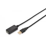 DIGITUS USB 2.0 Repeater cable USB A male / A female, length 5 m (DA-70130-4)