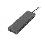 DIGITUS USB 3.0 Hub, 7-port Incl. 5V/3,5A power supply, Aluminium housing (DA-70241-1)