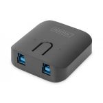 DIGITUS USB 3.0 Sharing Switch Button Conrol, no power adapter (DA-73300-2)