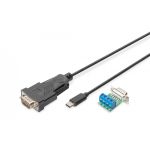 DIGITUS USB Typ-C to RS485 Converter cabel 1m cable length, FTDI chipset (DA-70168)