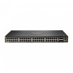 hpe Aruba 6200F 48G Class4 PoE 4SFP+ 740W Gestionate L3 Gigabit Ethernet (10/100/1000) Power over Ethernet (PoE) Suport 1U Negru (JL728A)