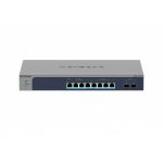 Netgear NETGEAR 8-Port Multi-Gigabit/10G Ethernet Ultra60 PoE++ Smart Switch with 2 SFP+ Ports (MS510TXUP) Gestionate L2+ 10G Ethernet (100/1000/10000) Power over Ethernet (PoE) Suport Gri (MS510TXUP-100EUS)