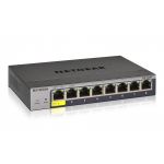 Netgear NETGEAR GS108Tv3 Gestionate L2 Gigabit Ethernet (10/100/1000) Gri (GS108T-300PES)