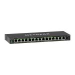 Netgear NETGEAR GS316EP-100PES switch-uri Gestionate Gigabit Ethernet (10/100/1000) Power over Ethernet (PoE) Suport Negru (GS316EP-100PES)