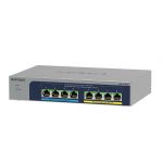 Netgear NETGEAR MS108UP Fara management 2.5G Ethernet (100/1000/2500) Power over Ethernet (PoE) Suport (MS108UP-100EUS)