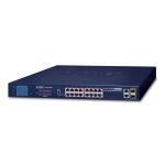 PLANET FGSW-1822VHP switch-uri Fara management Fast Ethernet (10/100) Power over Ethernet (PoE) Suport 1U Albastru (FGSW-1822VHP)
