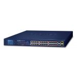 PLANET FGSW-2622VHP switch-uri Fara management L2 Fast Ethernet (10/100) Power over Ethernet (PoE) Suport 1U Albastru (FGSW-2622VHP)