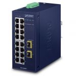 PLANET IGS-1820TF switch-uri Fara management L2 Gigabit Ethernet (10/100/1000) Albastru (IGS-1820TF)