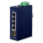PLANET IGS-510TF switch-uri Fara management Gigabit Ethernet (10/100/1000) Albastru (IGS-510TF)