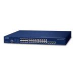 PLANET Layer 3 24-Port 10/100/1000T Gestionate L3 Gigabit Ethernet (10/100/1000) 1U Albastru (SGS-6310-24T4X)