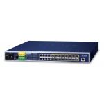 PLANET MGSW-24160F switch-uri Gestionate L2+ Gigabit Ethernet (10/100/1000) Power over Ethernet (PoE) Suport 1U Albastru (MGSW-24160F)