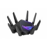 ASUS ROG Rapture GT-AXE16000 router wireless 10 Gigabit Ethernet Tri-band (2.4 GHz / 5 GHz / 6 GHz) Negru (GT-AXE16000)