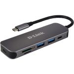 D-Link D-LINK DUB-2325/E 5in1 USB-C Hub with Card Reader (DUB-2325/E)