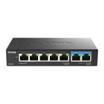 D-Link DMS-107/E switch-uri Fara management Gigabit Ethernet (10/100/1000) Negru (DMS-107/E)