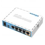 mikrotik Mikrotik HAP ac lite 500 Mbit/s Alb Power over Ethernet (PoE) Suport (RB952UI-5AC2ND)