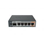 mikrotik Mikrotik hEX S router cu fir Gigabit Ethernet Negru (RB760IGS)