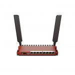 mikrotik Mikrotik L009UiGS-2HaxD-IN router wireless Gigabit Ethernet Bandă unică (2.4 GHz) Roşu (L009UIGS-2HAXD-IN)